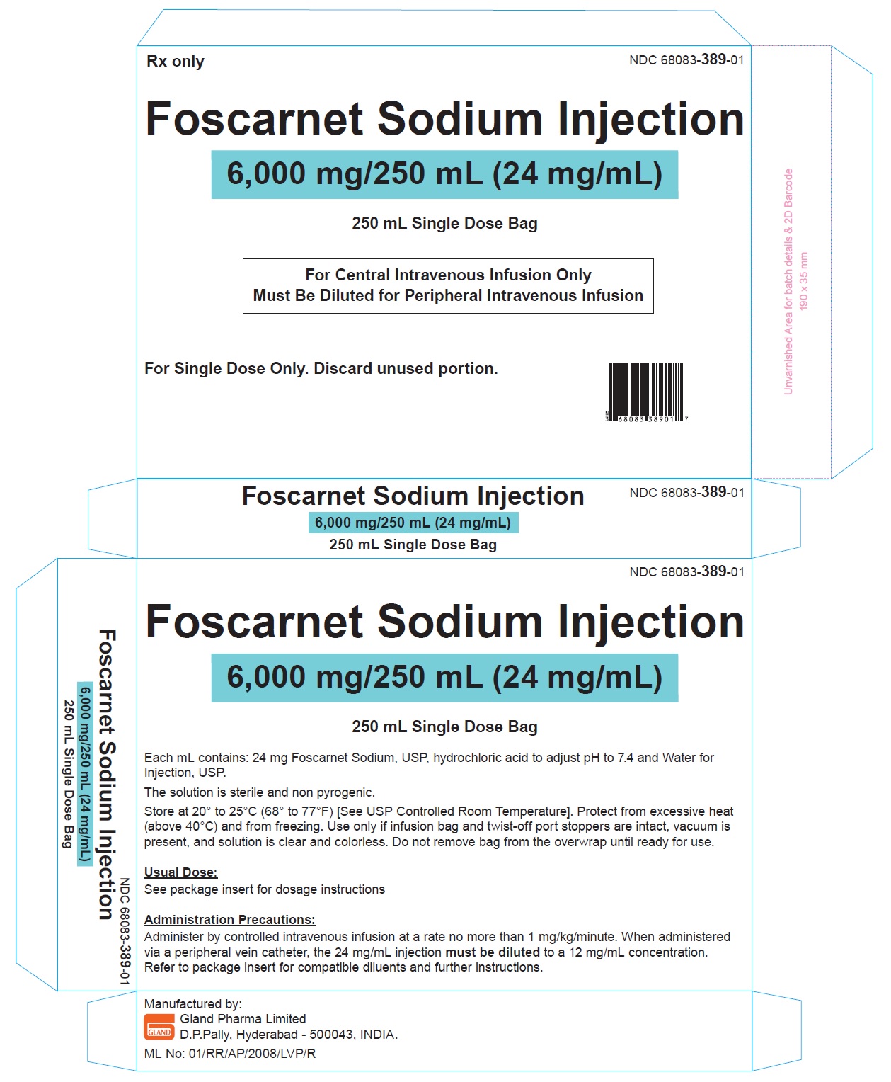 Foscarnet-SPL-Carton-Label