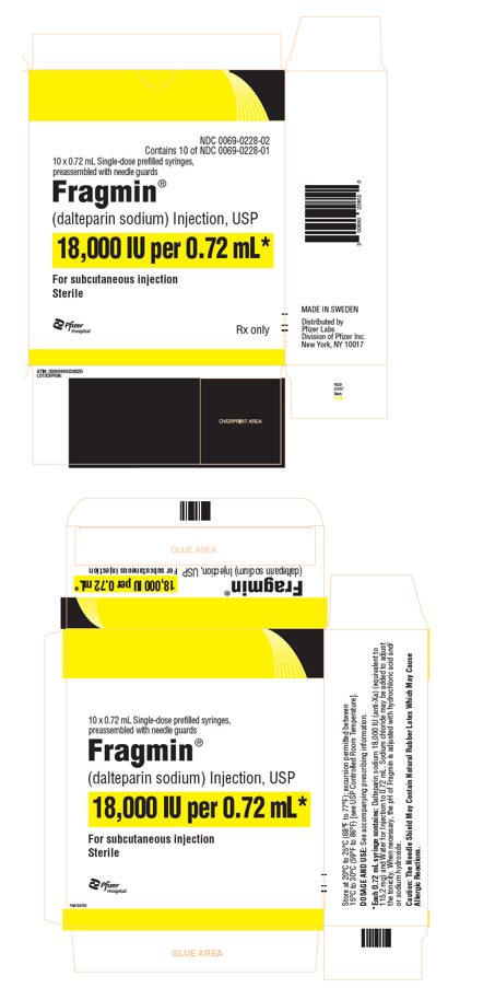 PRINCIPAL DISPLAY PANEL - 0.72 mL Syringe Carton