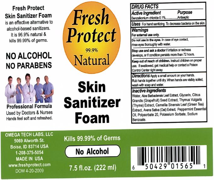 PRINCIPAL DISPLAY PANEL
Fresh Protect
Skin Sanitizer Foam
7.5 fl. oz. (222 ml)
