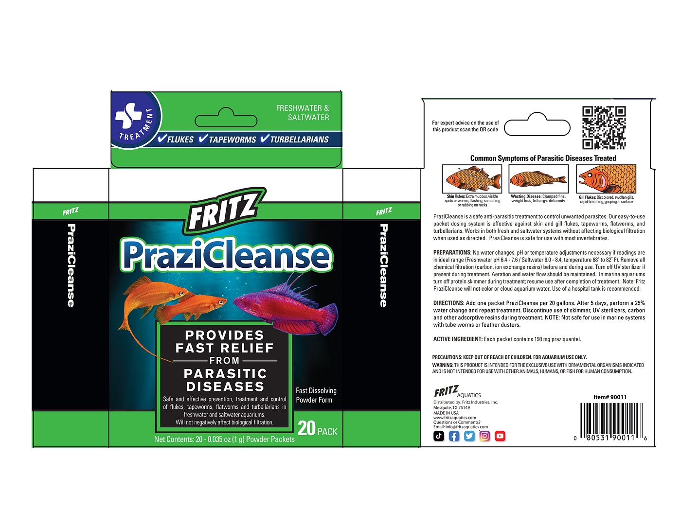 PraziCleanse 20 pack