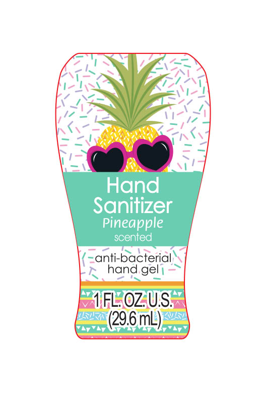 Pineapple Scented Hand Sanitizer | Ethyl Alcohol Gel while Breastfeeding