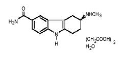 Frovatriptan succinate chemical structure