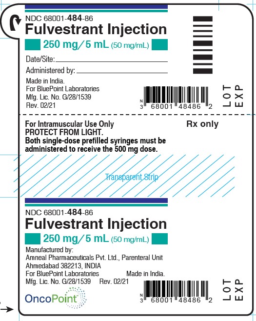 Fulvestrant Injection Syringe Label