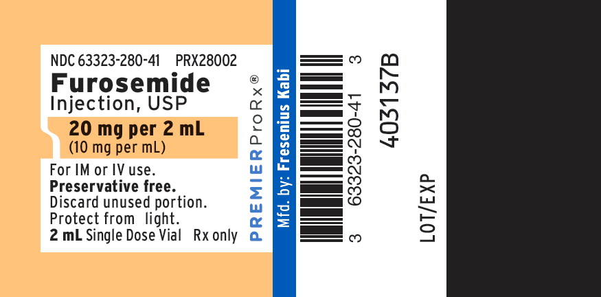 PACKAGE LABEL – PRINCIPAL DISPLAY – Furosemide 2 mL Single Dose Vial Label
