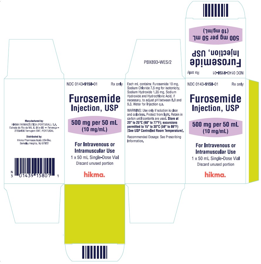 Furosemide 50 mL Carton