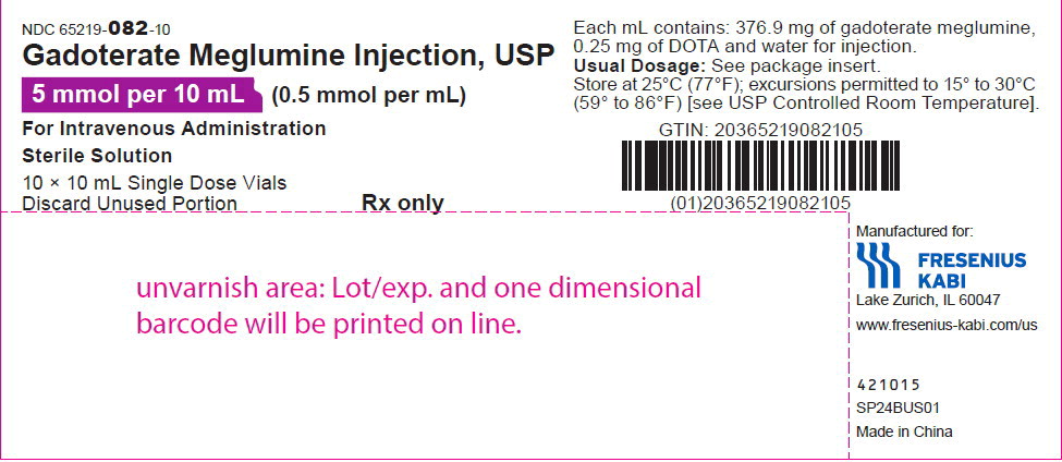 PRINCIPAL DISPLAY PANEL – 5 mmol per 10 mL Tray Label
