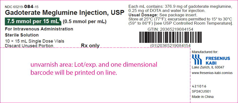 PRINCIPAL DISPLAY PANEL – 7.5 mmol per 15 mL Tray Label
