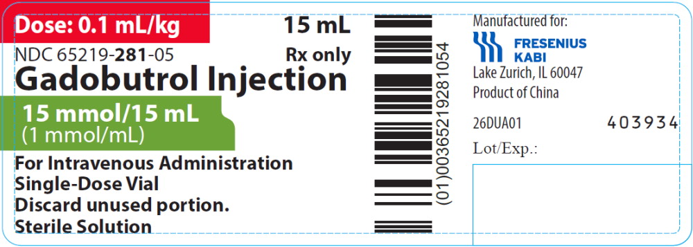 PRINCIPAL DISPLAY PANEL – 15 mmol/15 mL – Vial Label
