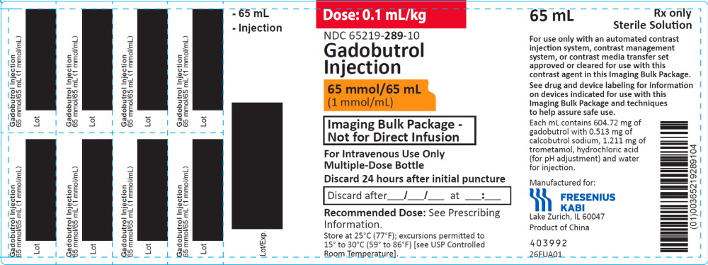 PRINCIPAL DISPLAY PANEL – 65 mmol/65 mL (1 mmol/mL) – Bottle Label
