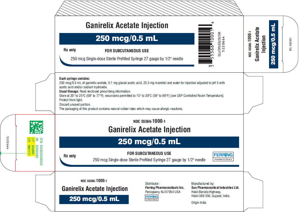 PRINCIPAL DISPLAY PANEL - 0.5 mL Syringe Blister Pack Carton