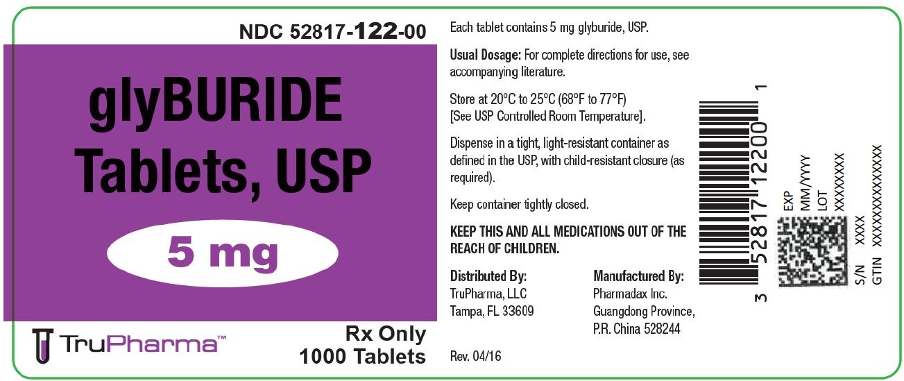 bottle label 1.25 mg 1000 tablets