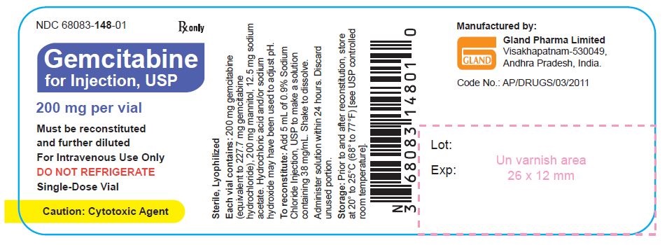 gemcitabine-vial-label-200-mg
