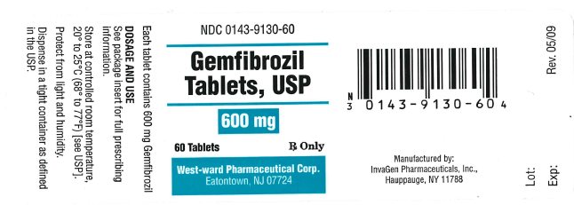 Gemfibrozil Tablets 600 mg
