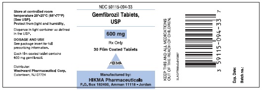 Gemfibrozil Tablets 600mg