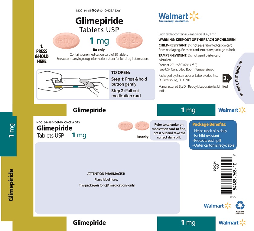 Glimepiride Tablets USP 1mg
