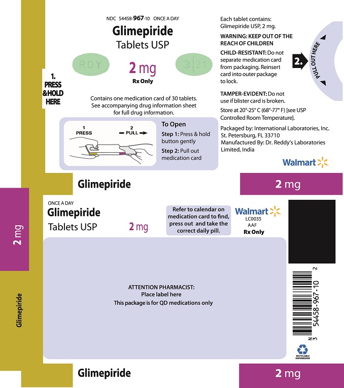 Glimepiride Tablets USP 2mg