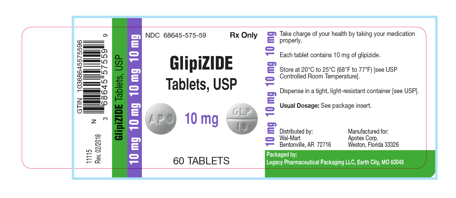 Glipizide Tablets, USP 10 mg