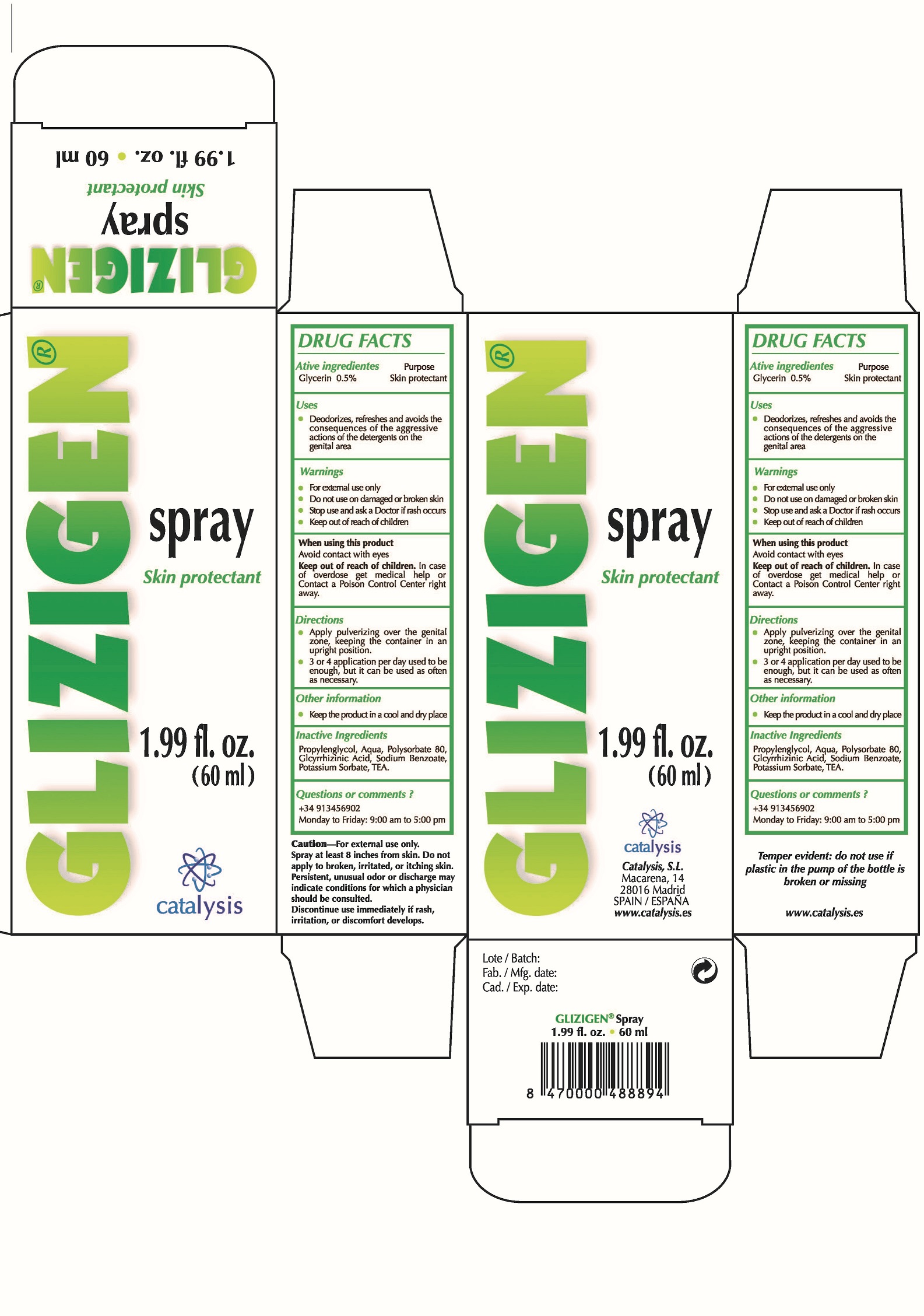 Glizigen Skin Protectant | Glycerin Spray while Breastfeeding