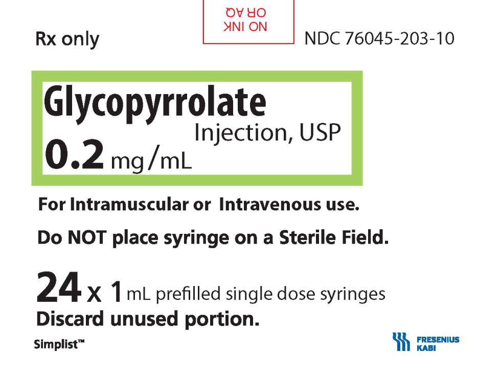 PACKAGE LABEL - PRINCIPAL DISPLAY – Glycopyrrolate 1 mL Carton Panel
