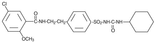 glyburide-structure