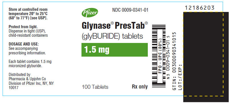 PRINCIPAL DISPLAY PANEL - 1.5 mg Tablet Bottle Label