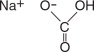 Sodium Bicarbonate Structural Formula 