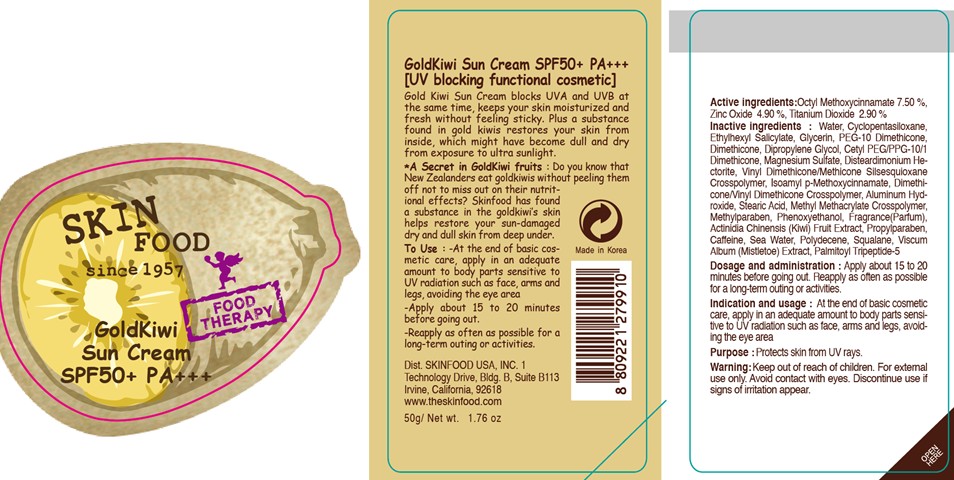 Goldkiwi Sun Spf50 Plus Pa Plus Plus | Octinoxate Cream Breastfeeding