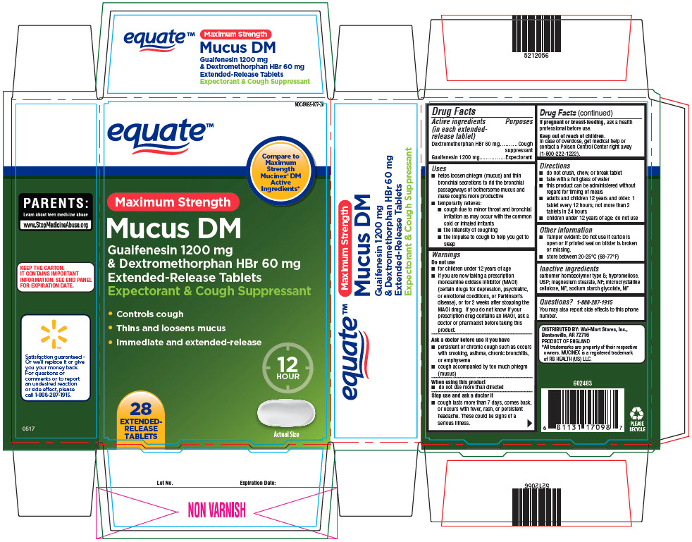 PRINCIPAL DISPLAY PANEL - 1200 mg/60 mg Tablet Blister Pack Carton