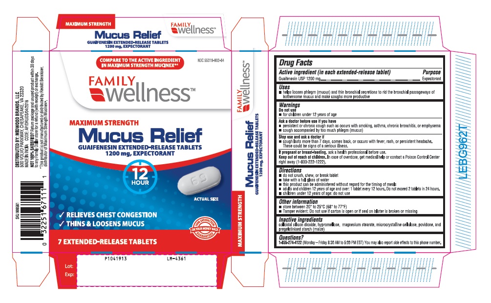 PACKAGE LABEL-PRINCIPAL DISPLAY PANEL - 1200 mg Blister Carton (7 (1 x 7) Tablets)