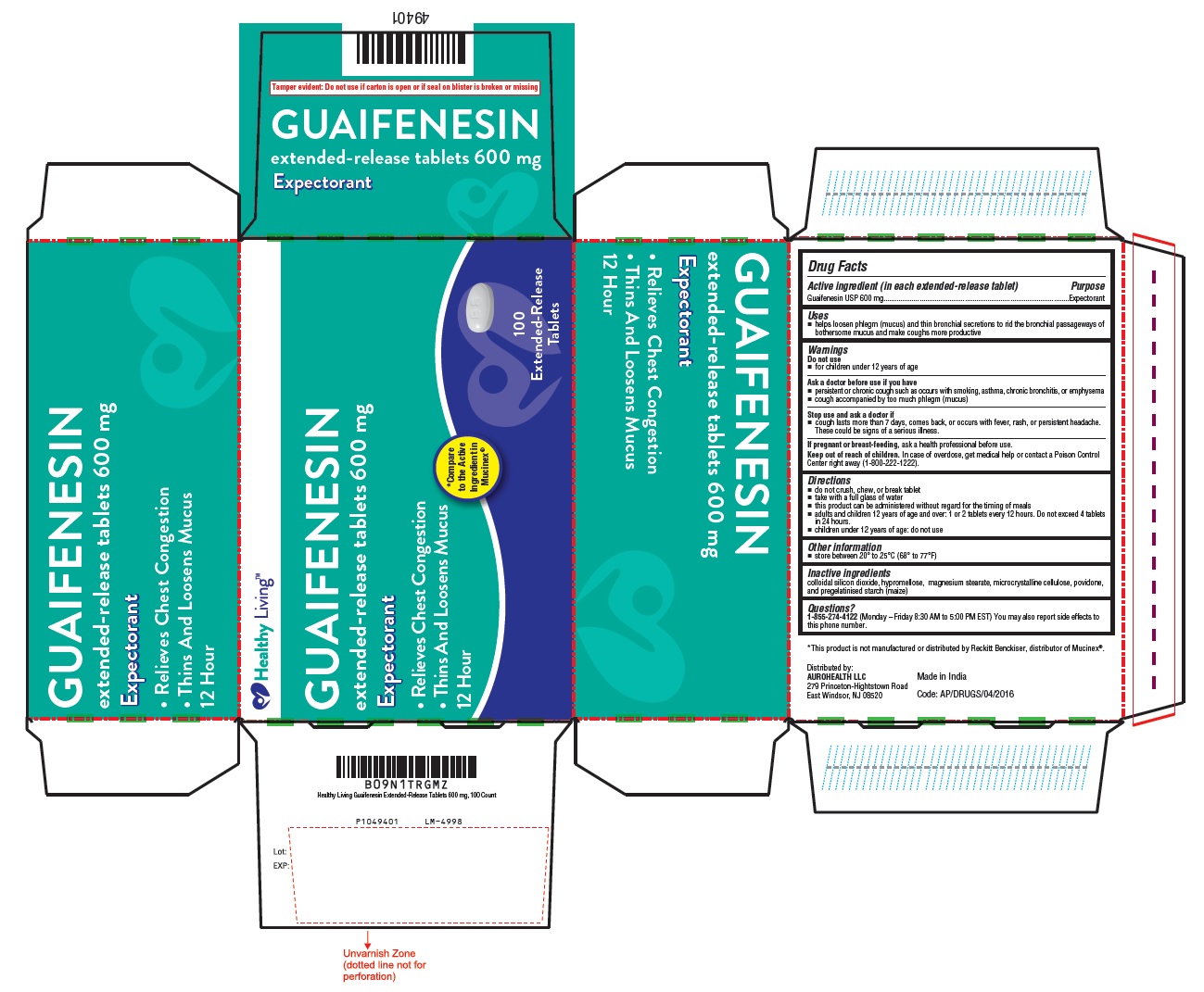 PACKAGE LABEL-PRINCIPAL DISPLAY PANEL - 600 mg Blister Carton (100 (5 x 20) Tablets)