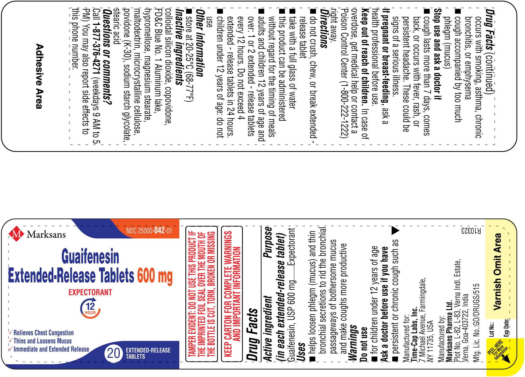 guaifenesin-600mg-bottle-label-20s