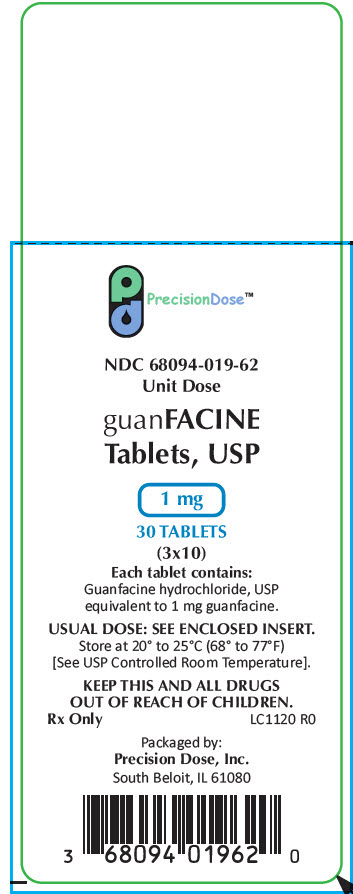 PRINCIPAL DISPLAY PANEL - 1 mg Tablet Blister Pack Carton Label
