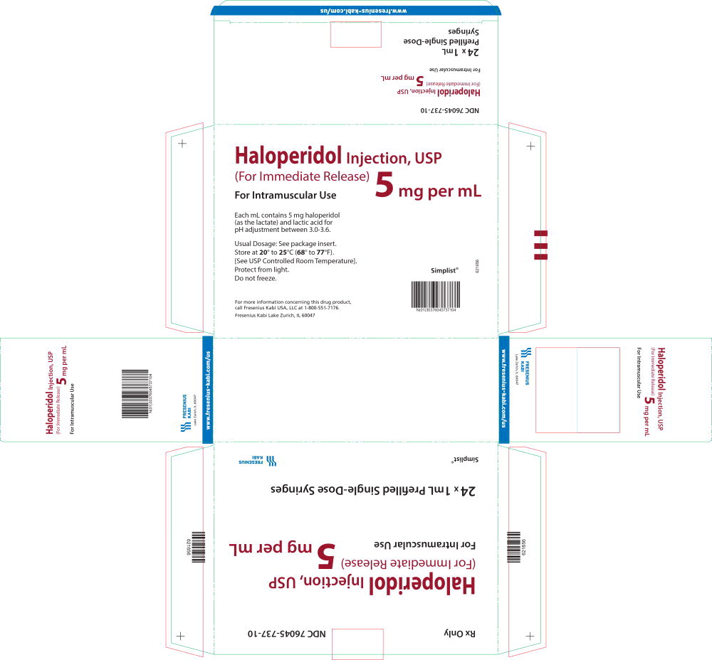 PACKAGE LABEL - PRINCIPAL DISPLAY - Haloperidol 1 mL Carton Panel
