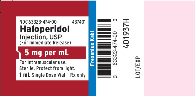 PACKAGE LABEL - PRINCIPAL DISPLAY - Haloperidol Injection 1 mL Vial Label
