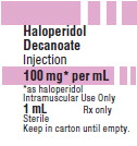 PACKAGE LABEL - PRINCIPAL DISPLAY - Haloperidol Decanoate Injection 5 mL Multiple Dose Vial Carton Panel
