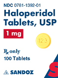 Haloperidol 1 mg Label