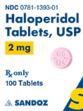 Haloperidol 2 mg Label