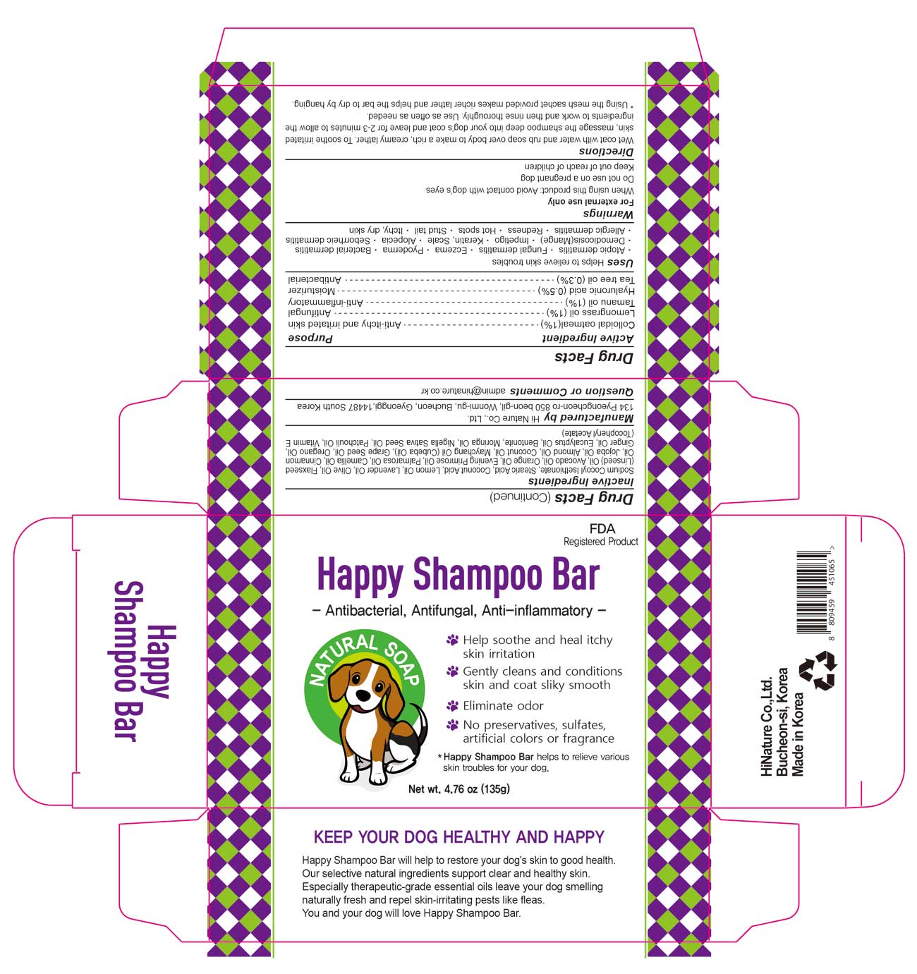 happy shampoo bar new