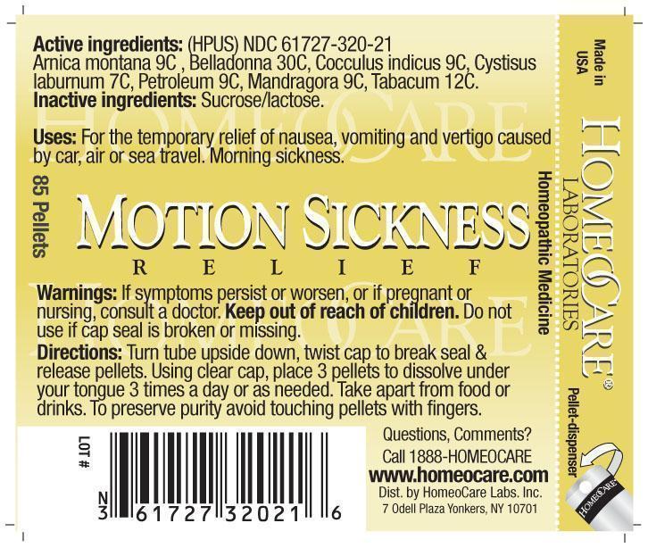 motion sickness image label