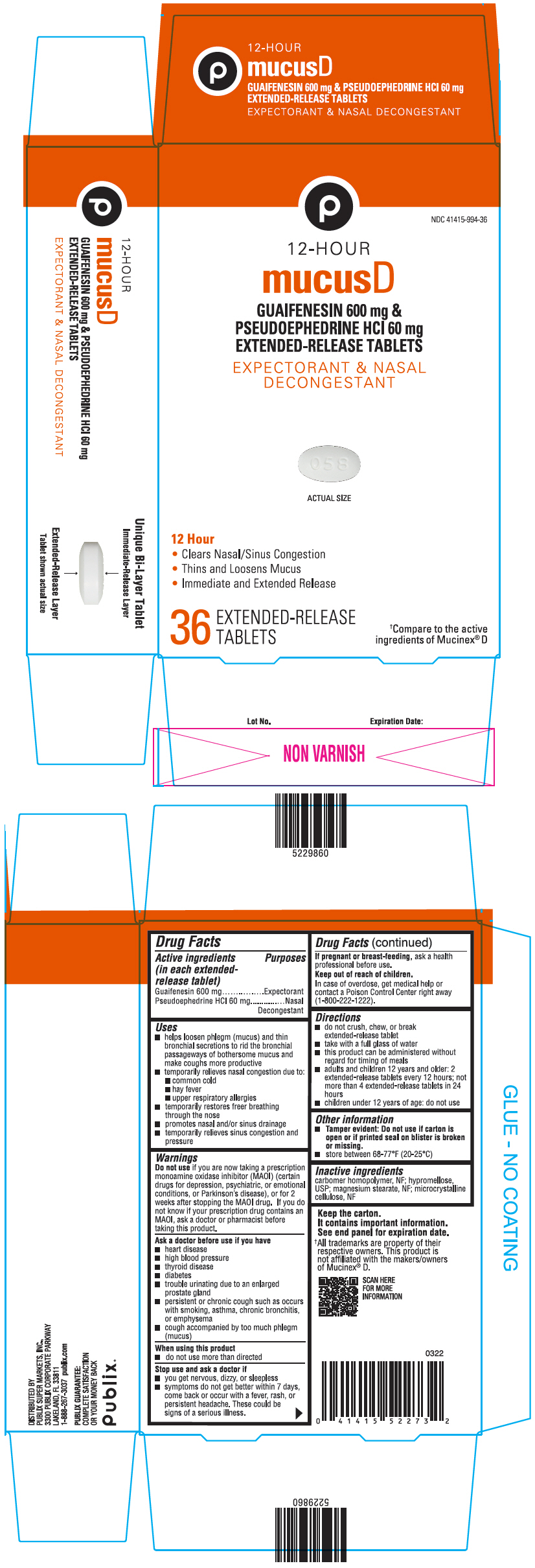 PRINCIPAL DISPLAY PANEL - 36 Tablet Blister Pack Carton