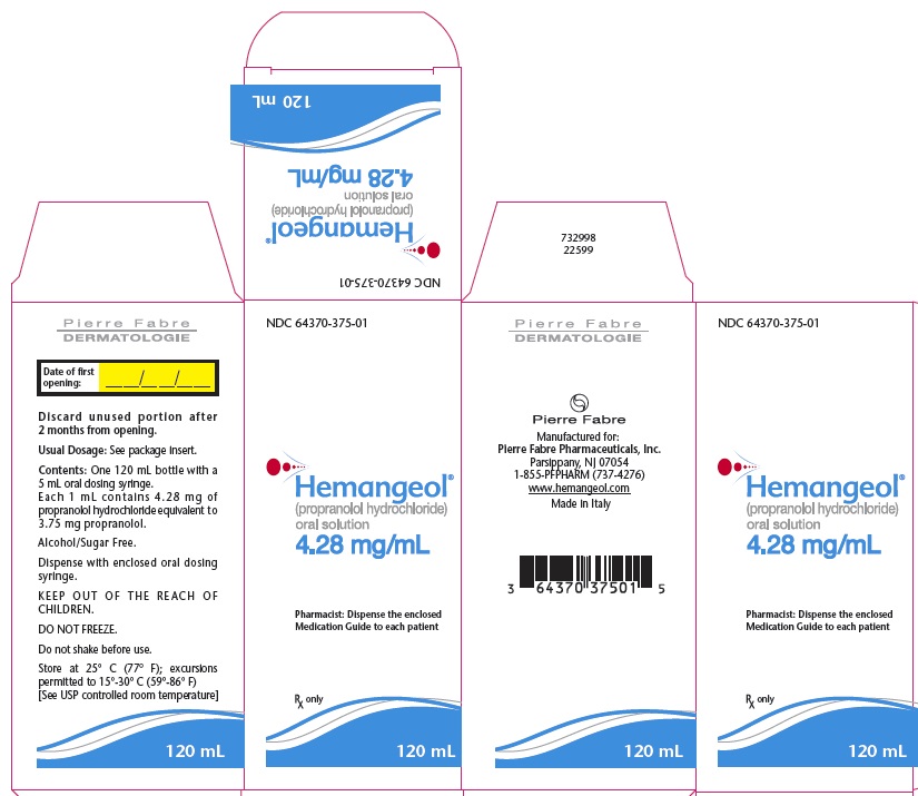 Hemangeol 120 ml carton label