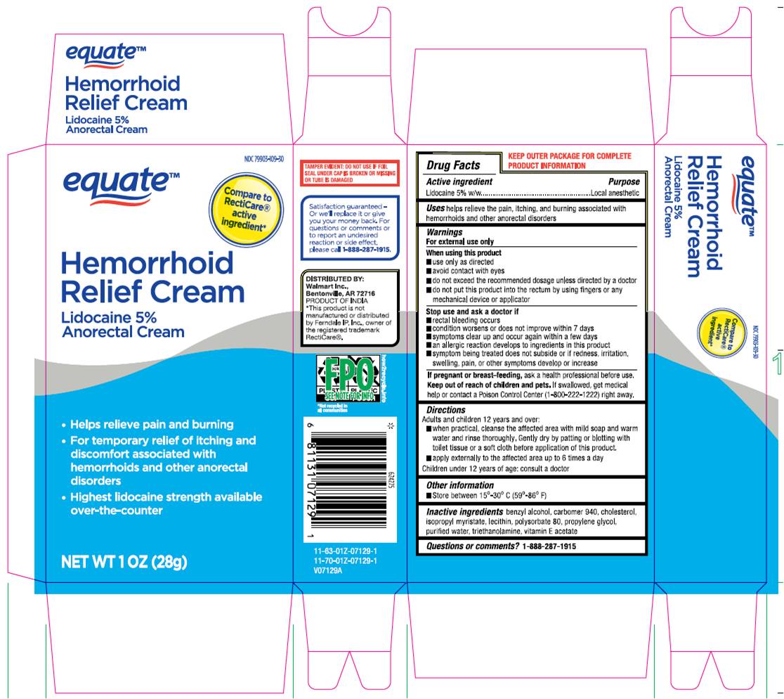 Hemorrhoid Relief Cream-Tube - NDC 73492-712-28 - Carton.