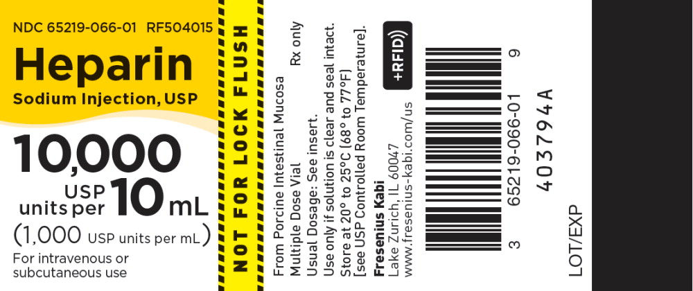 PACKAGE LABEL – PRINCIPAL DISPLAY PANEL – Heparin 10 mL Multiple Dose Vial Label
