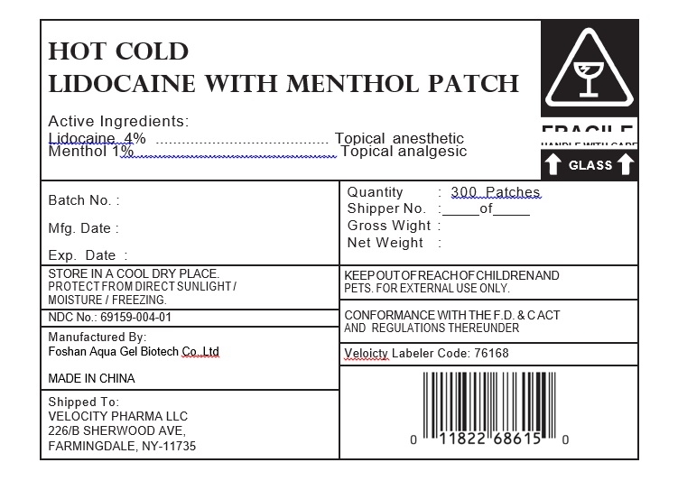 Hot Cold Lidocaine With Menthol | Lidocaine, Menthol Patch Breastfeeding