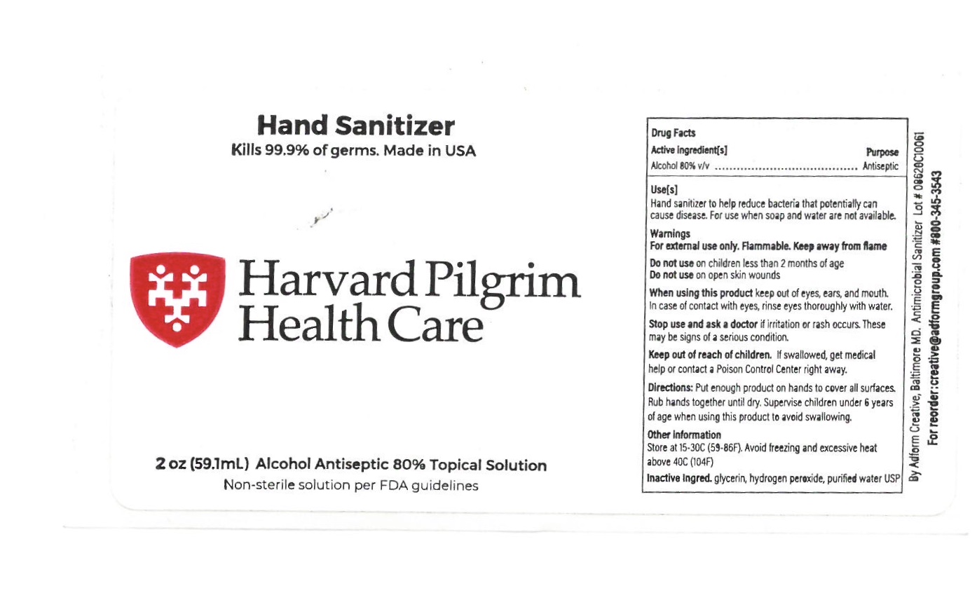 HPHC 2 oz sanitizer adform