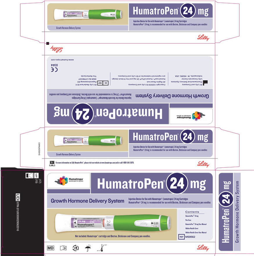 PACKAGE LABEL – Humatrope 24 mg Pen
