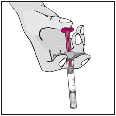 Title: Syringe Hand Holding