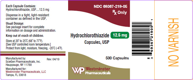 PRINCIPAL DISPLAY PANEL - 12.5 mg Capsule Bottle Label