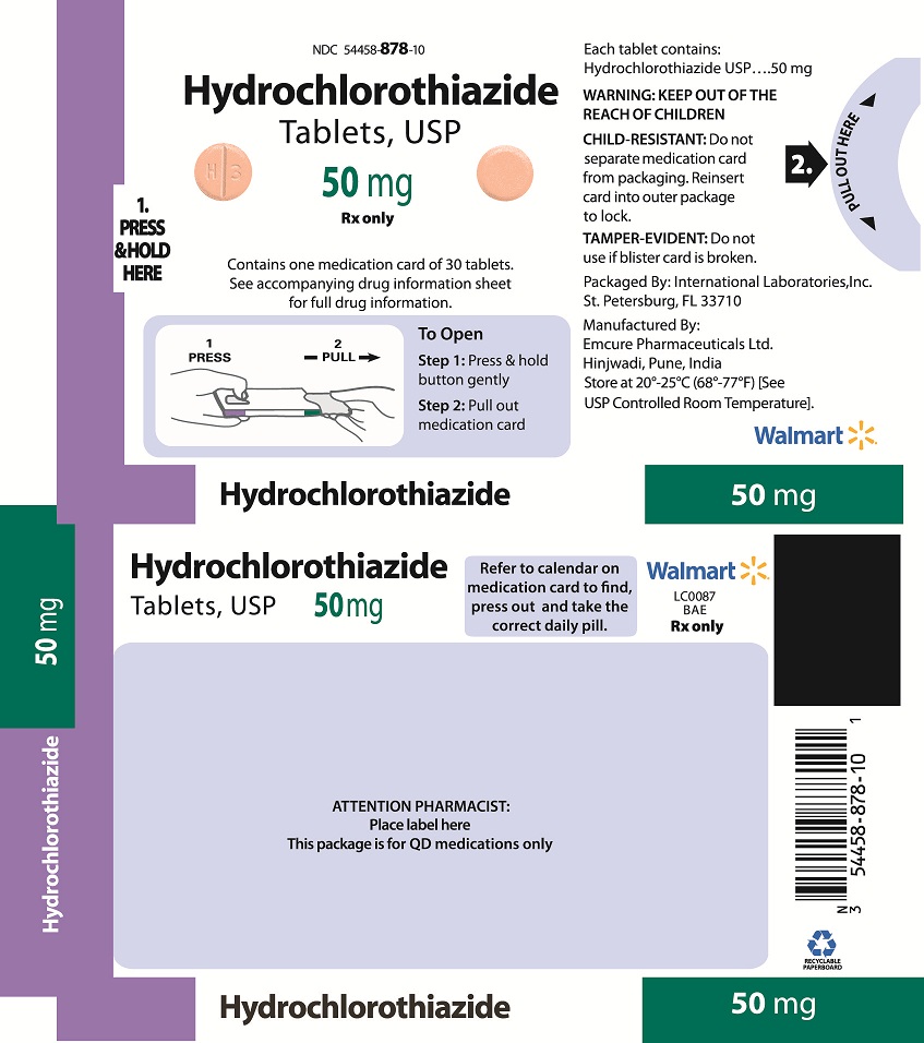 Hydrochlorothiazide Tablets, USP 50mg