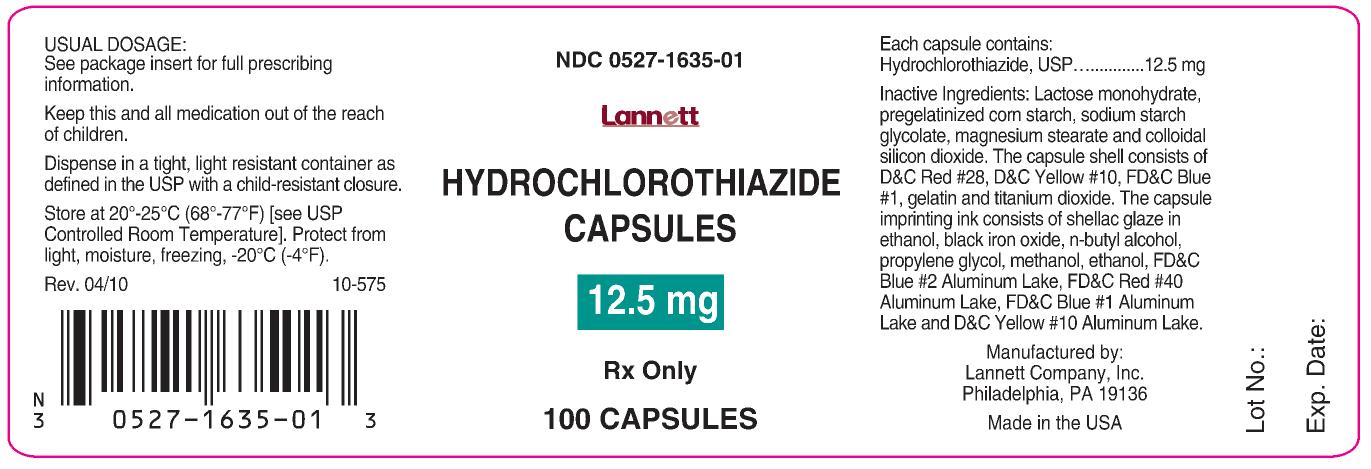 hydrochlorothiazide-capsules-container-label